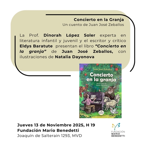 Presentación de "Concierto en la granja"