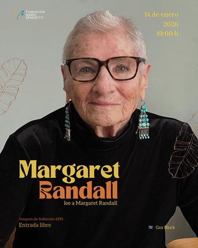 Margaret Randall en Fundación Benedetti