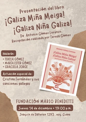Flyer de Presentación de «¡Galiza niña Galiza!»