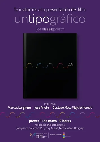 Flyer de Presentación de «Un tipo gráfico»